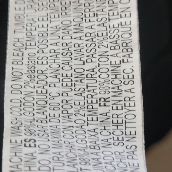 Forever 21 Corduroy Overall Dress Womens M Black Silver Accented Buttons - Picture 10 of 10